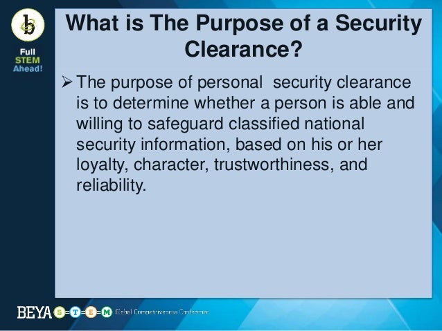 secret security clearance background check